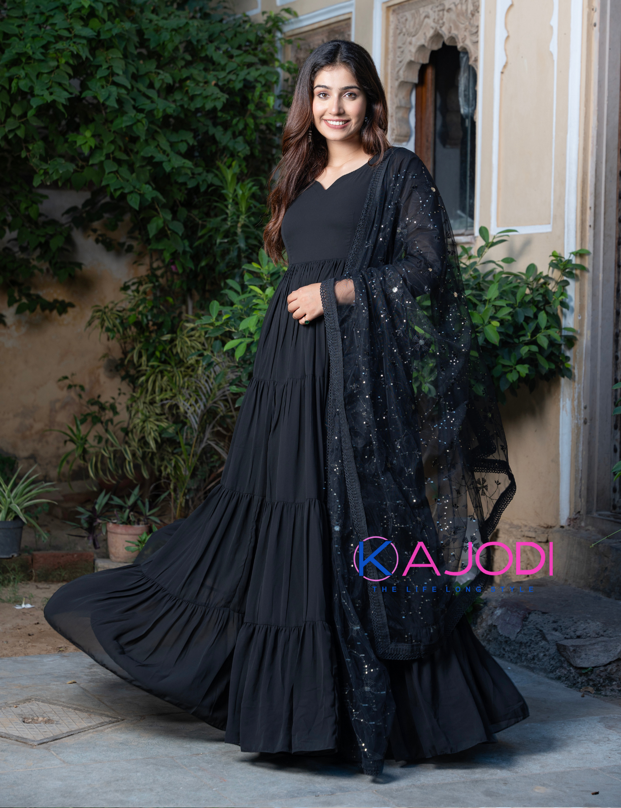 Black colour hot sale ki frock