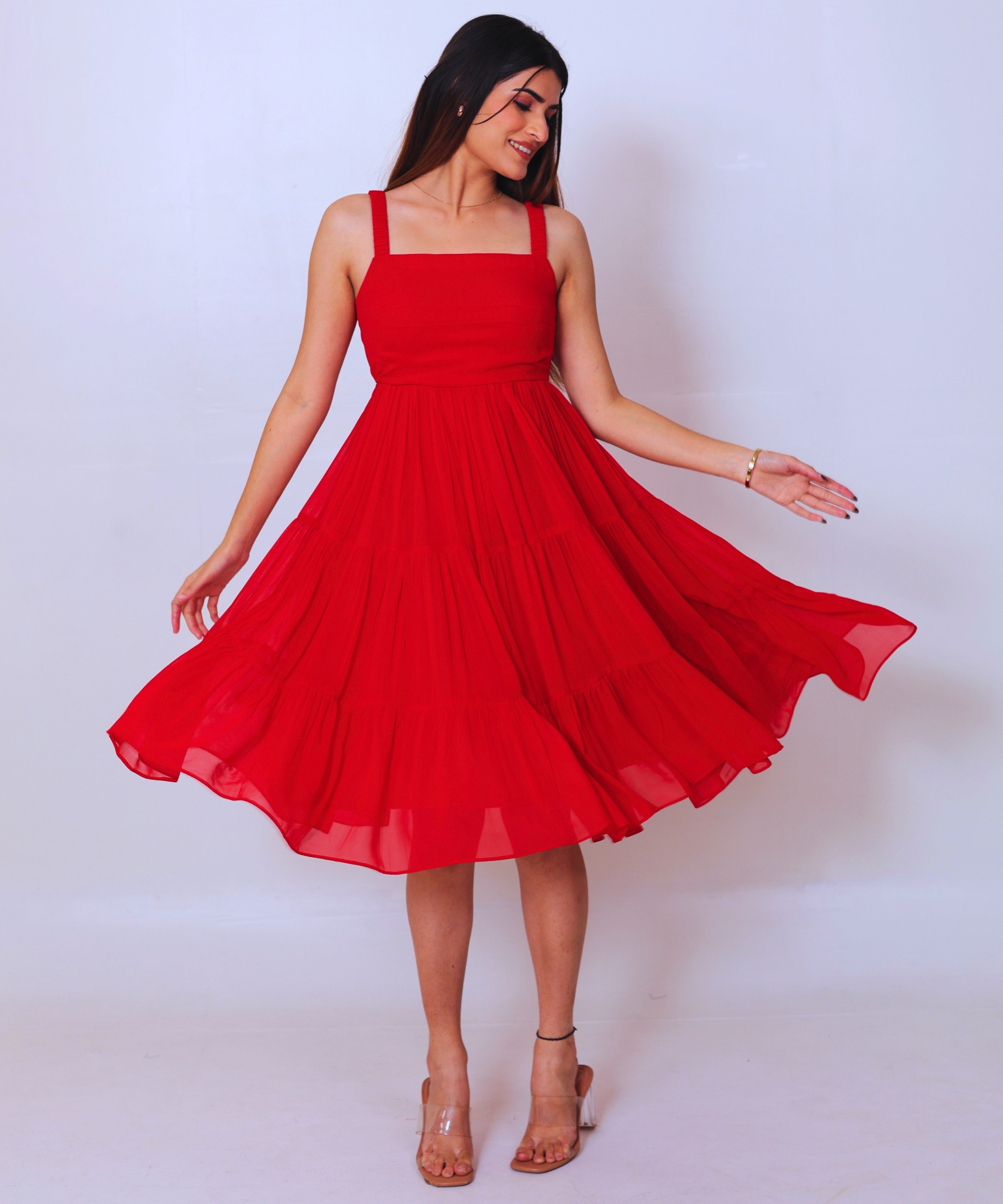 Littile Red Short Dress