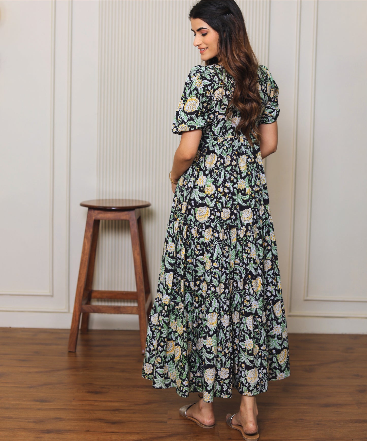 Serene Flora Modal Dress