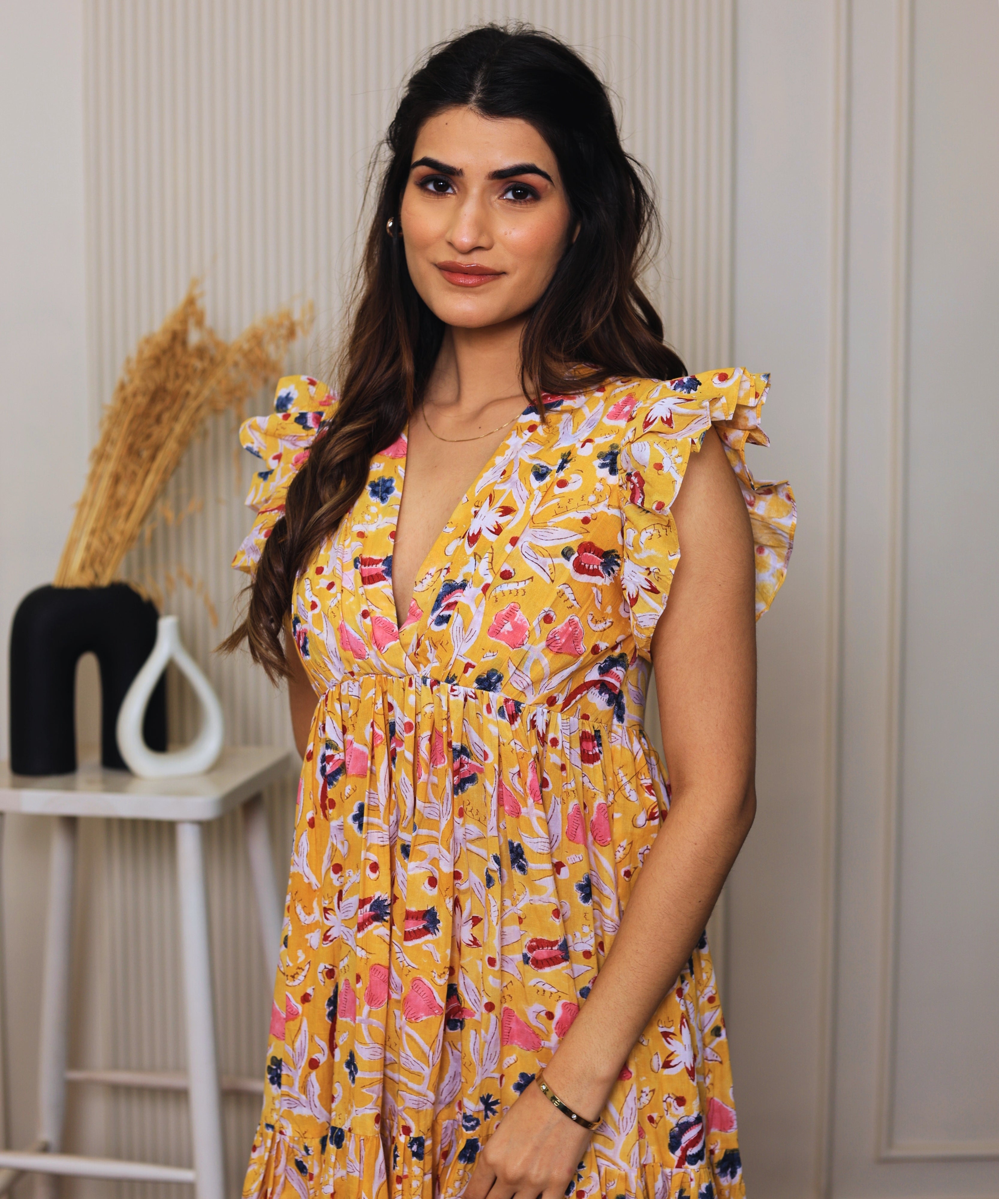 Ethereal Floral Gown