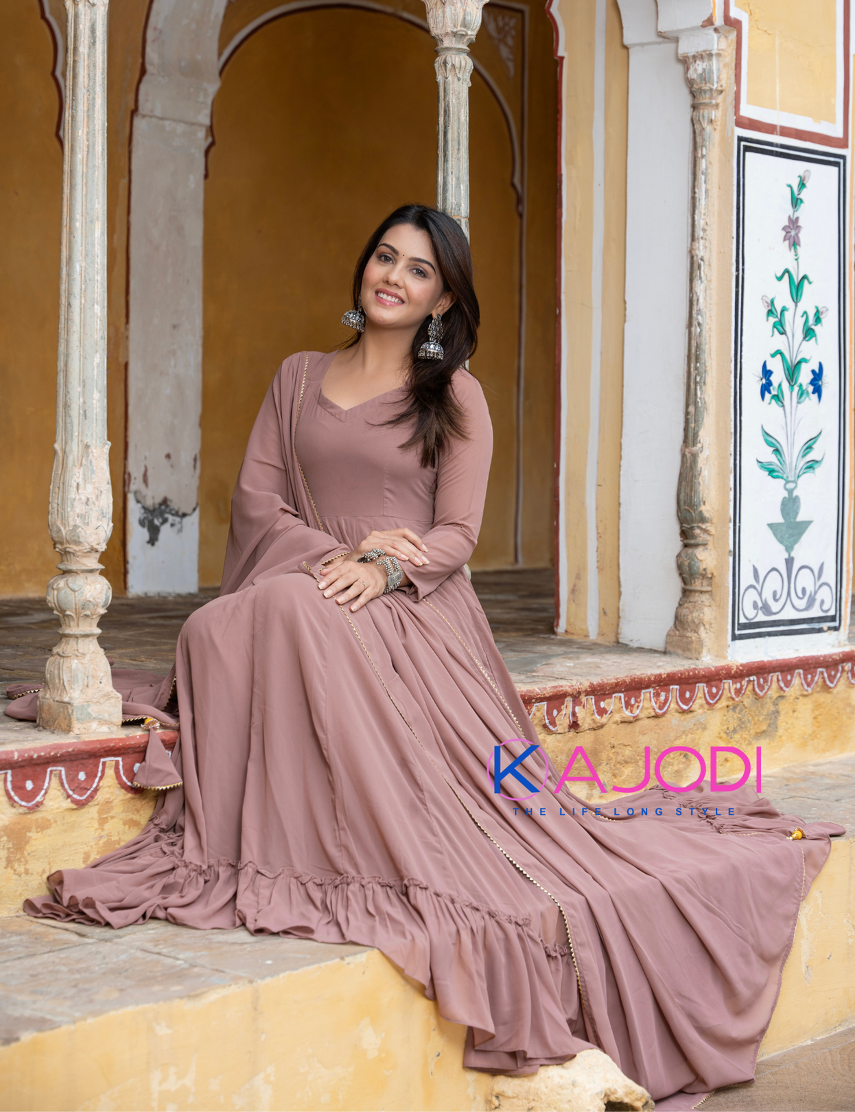 Anarkali 2025 style gown