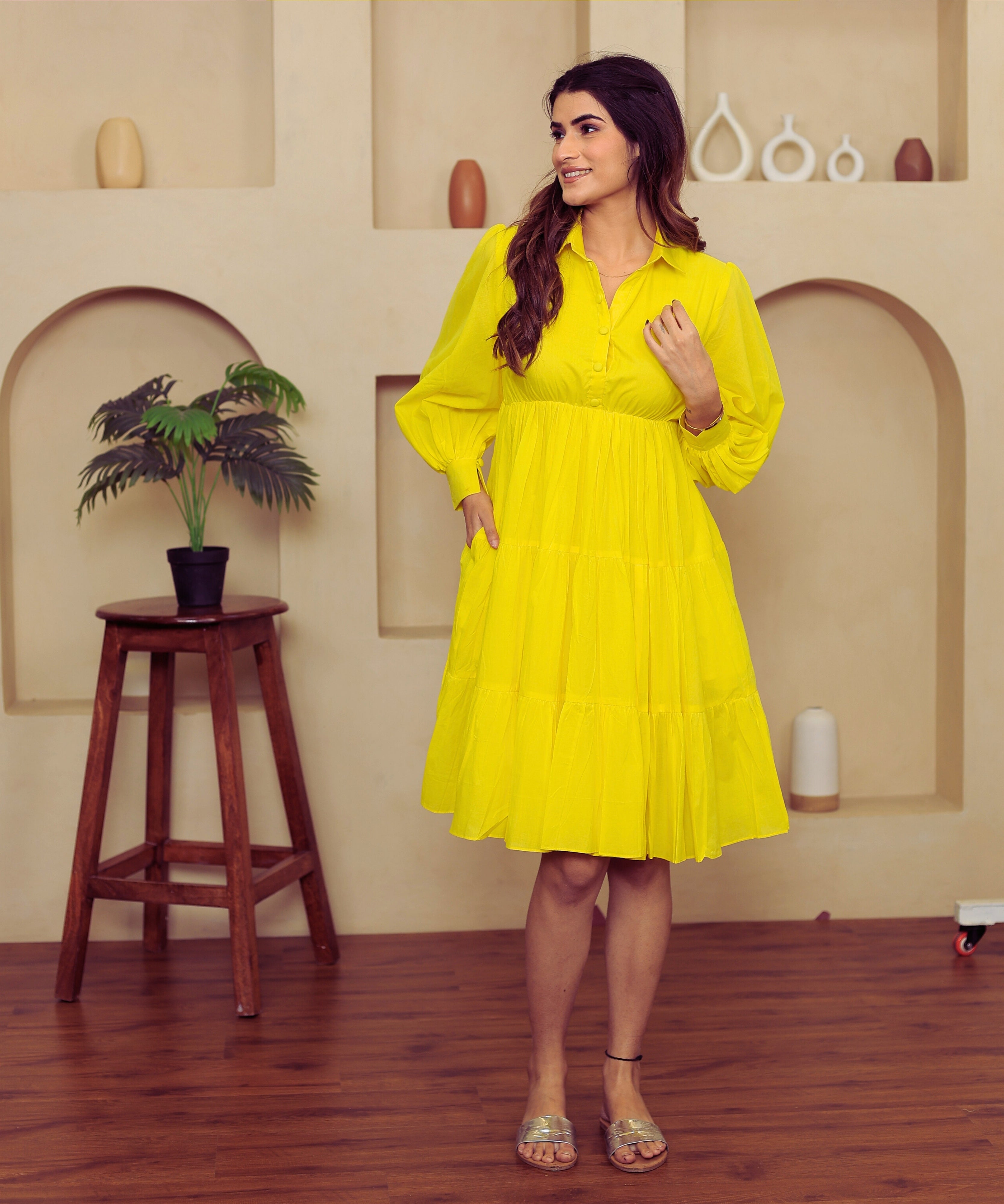 Dreaming in Yellow Dress