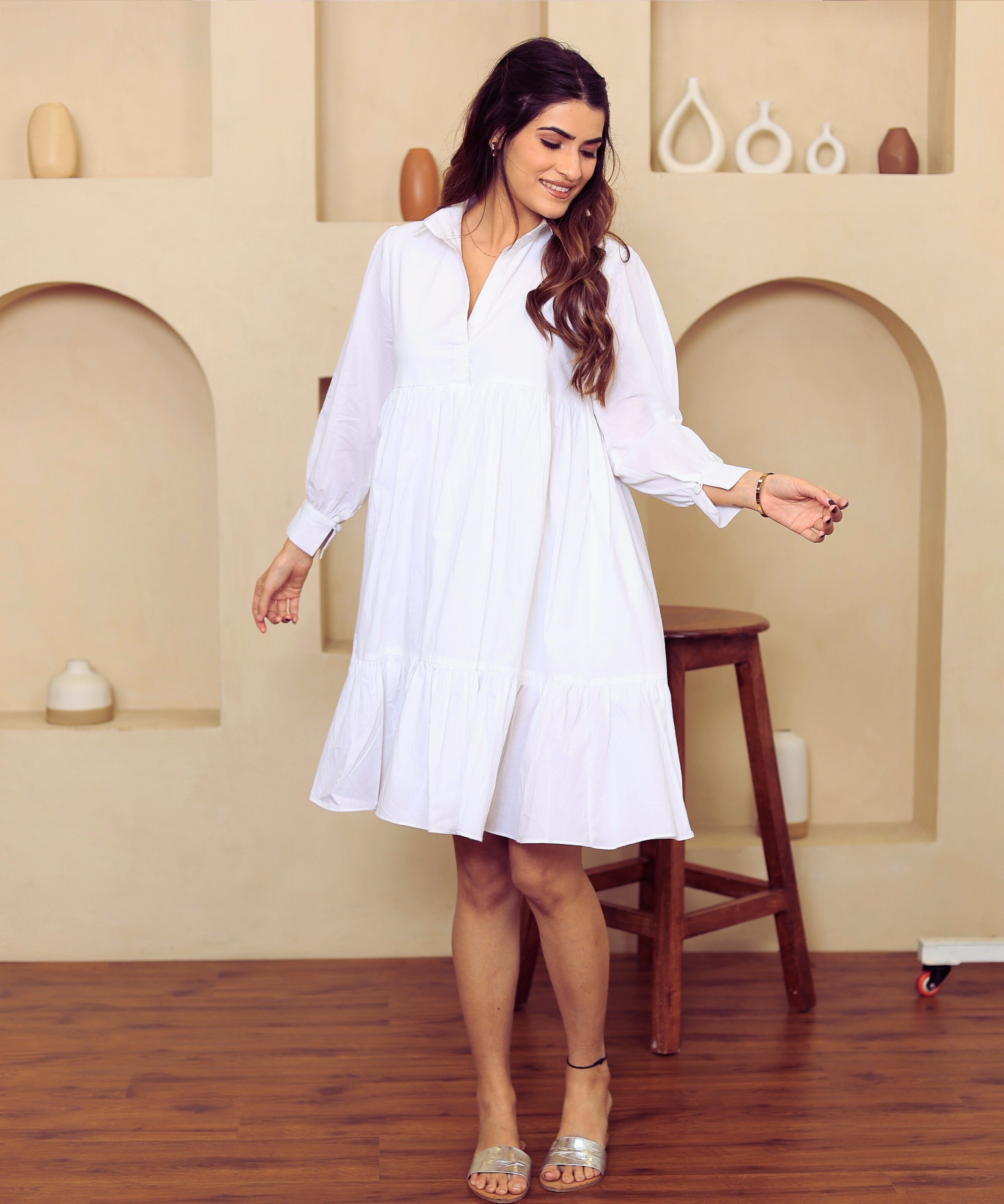 Snowdrop Dream Cotton Dress