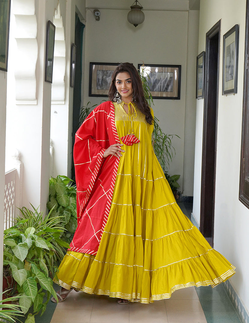 Heena Anarkali Long Dress