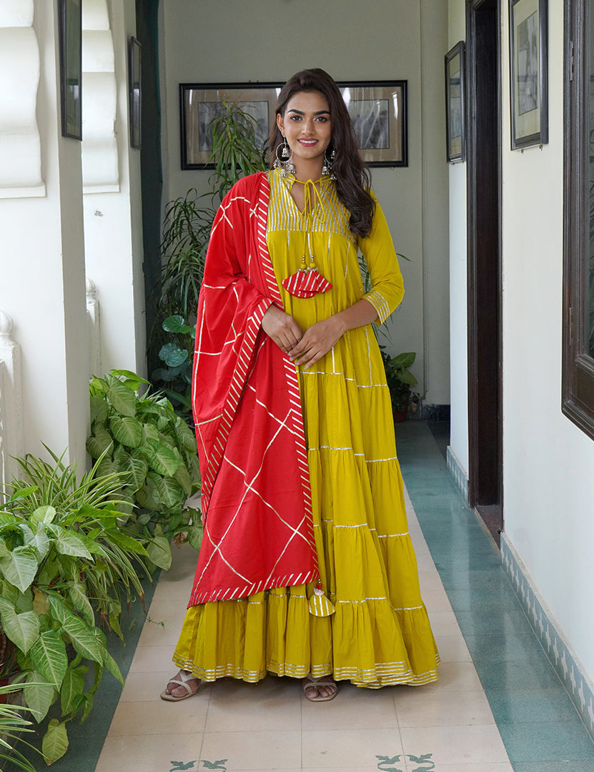 Heena Anarkali Long Dress