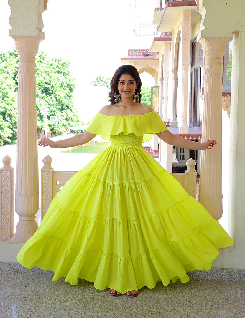 Women Cotton Long Dress