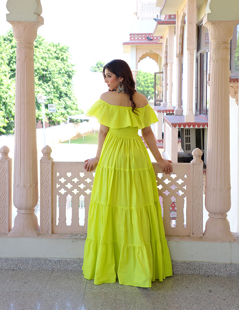 Women Cotton Long Dress