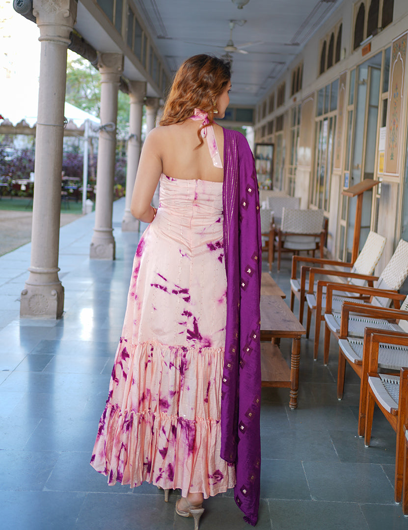 Ketki Long Dress with Dupatta Sets