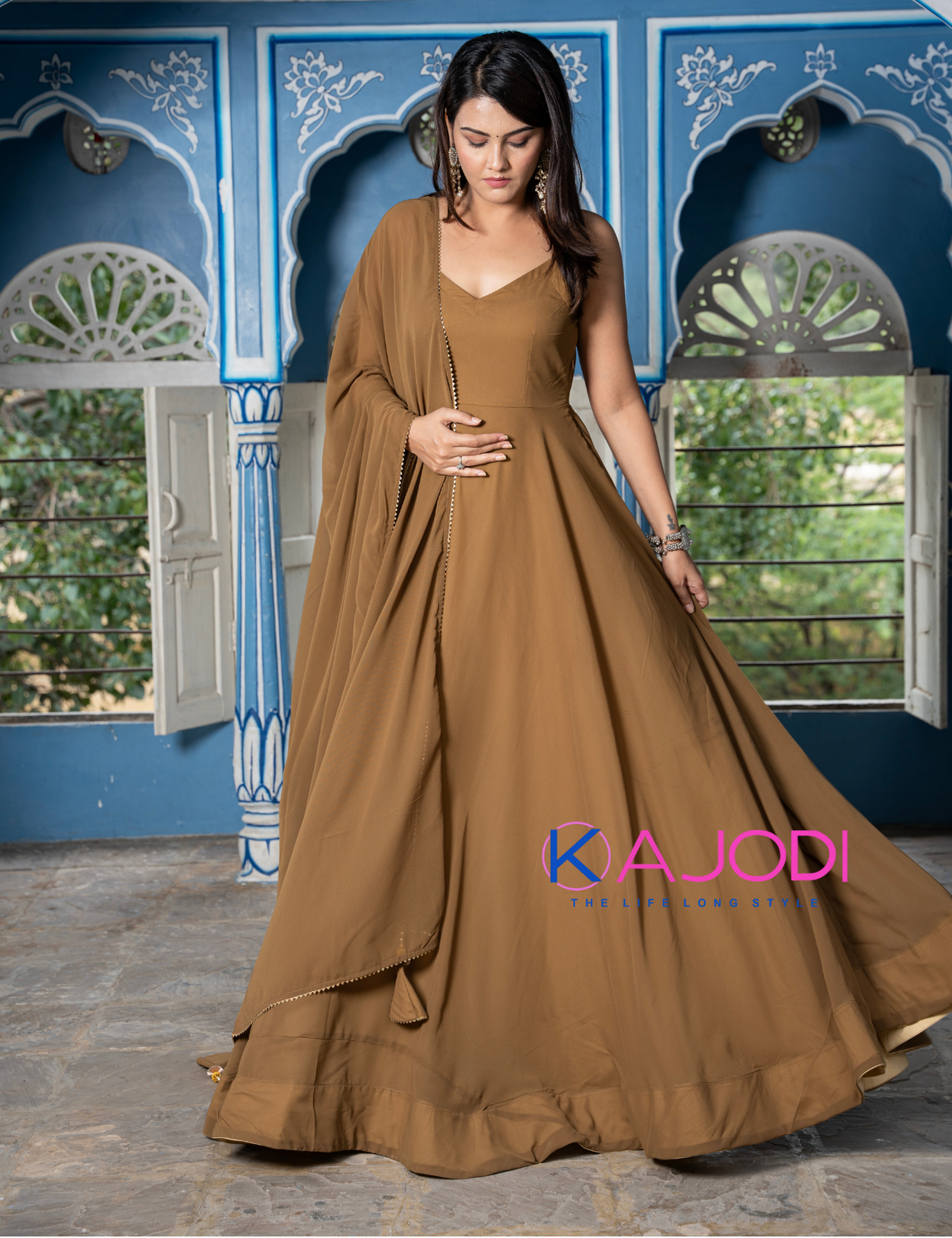 Ketty Floor-Length Long Dress
