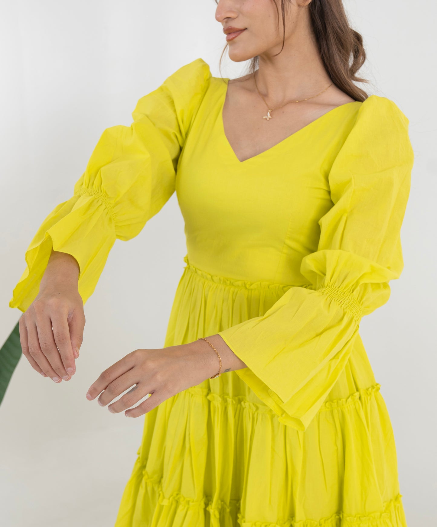 Lamy Solid Short Dress