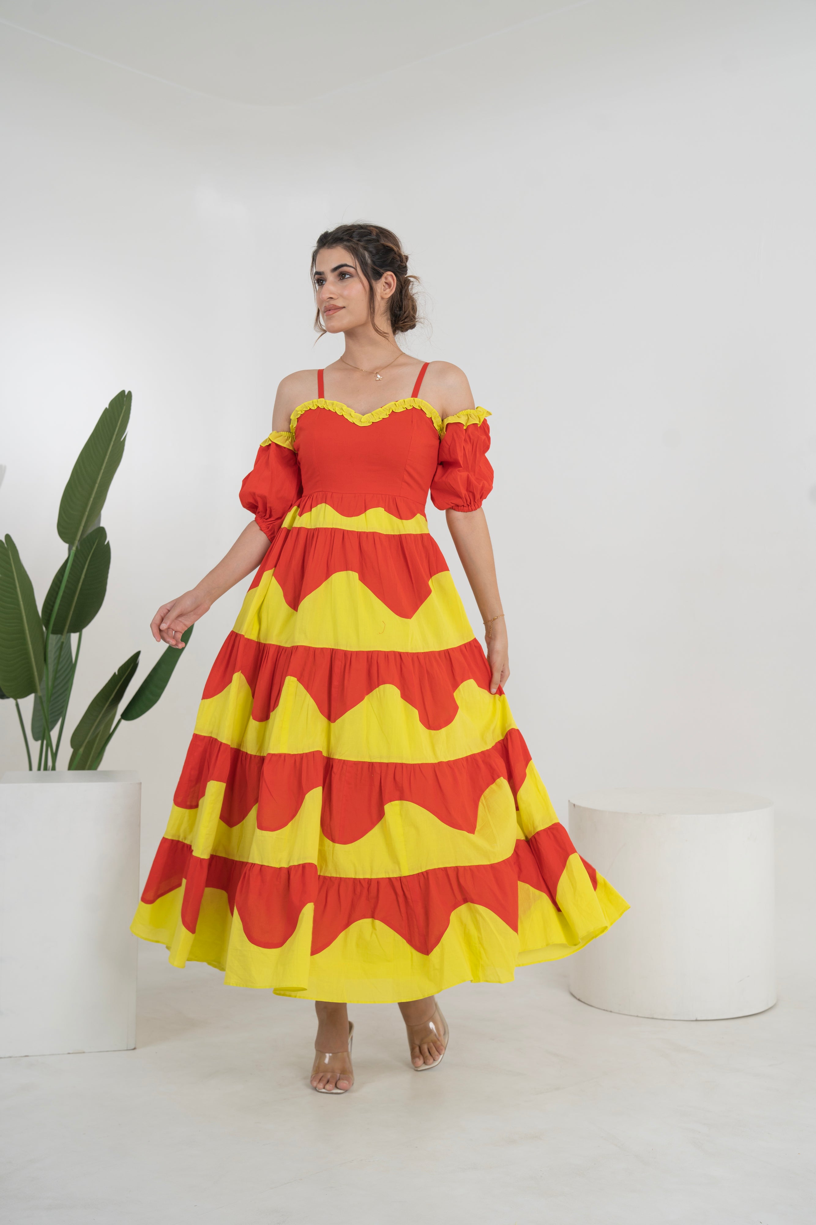 Sitara Engle Solid Dress