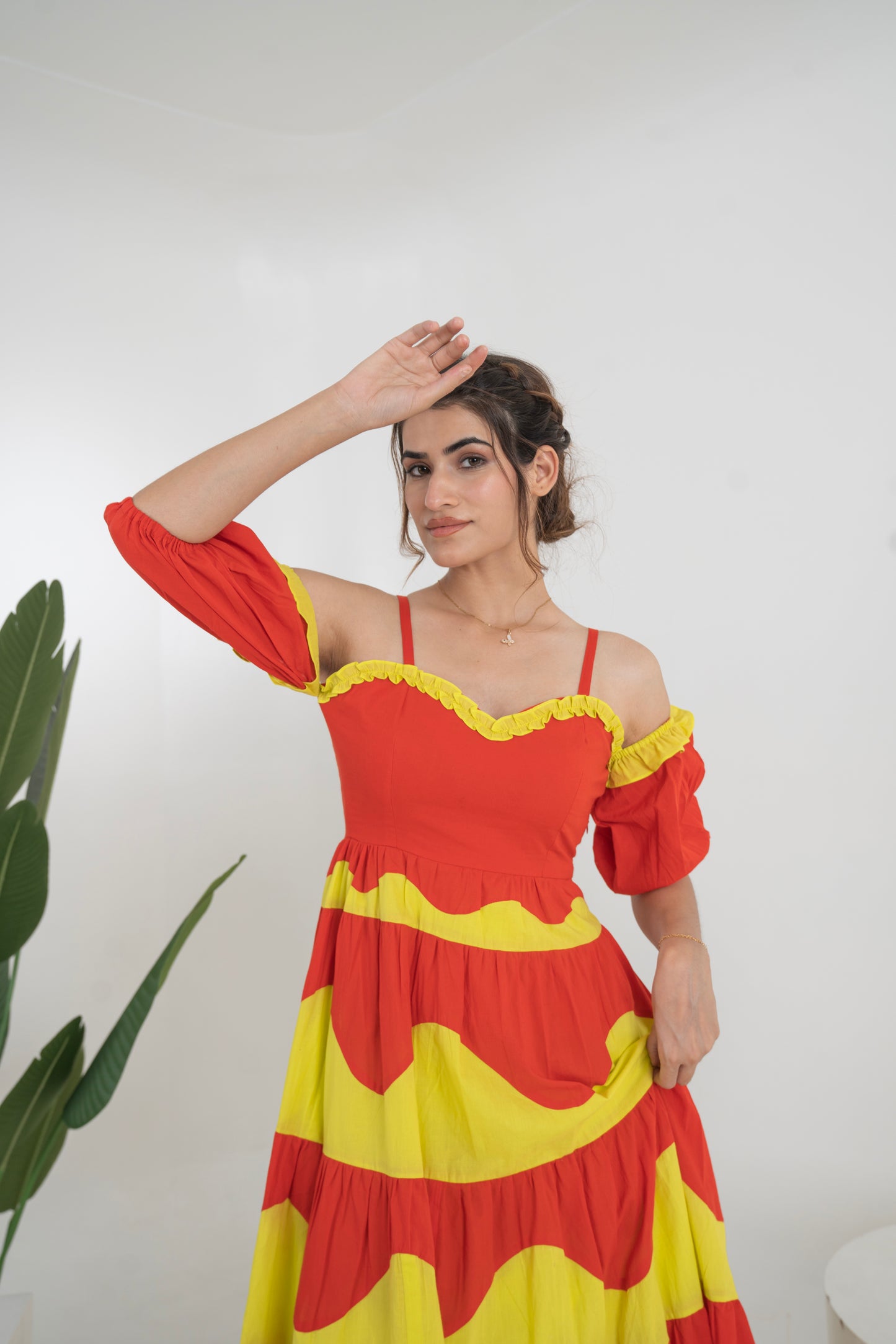 Sitara Engle Solid Dress