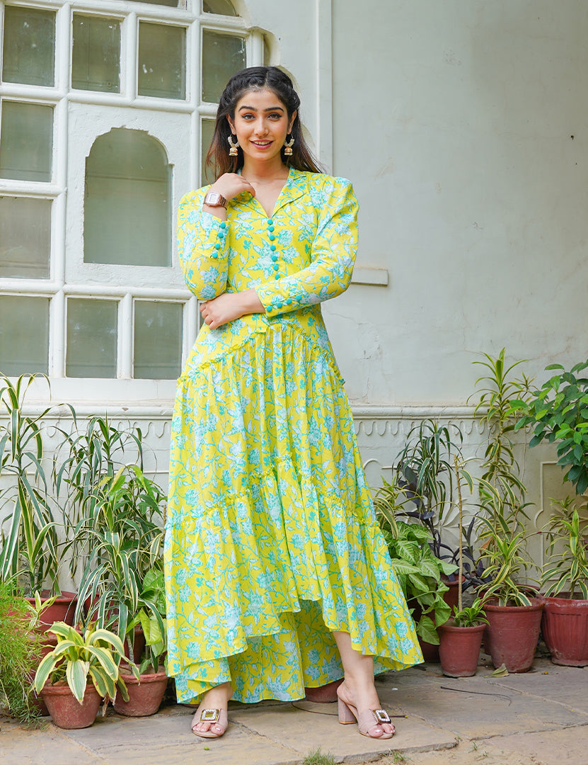 Rubina Long Tiered Dress