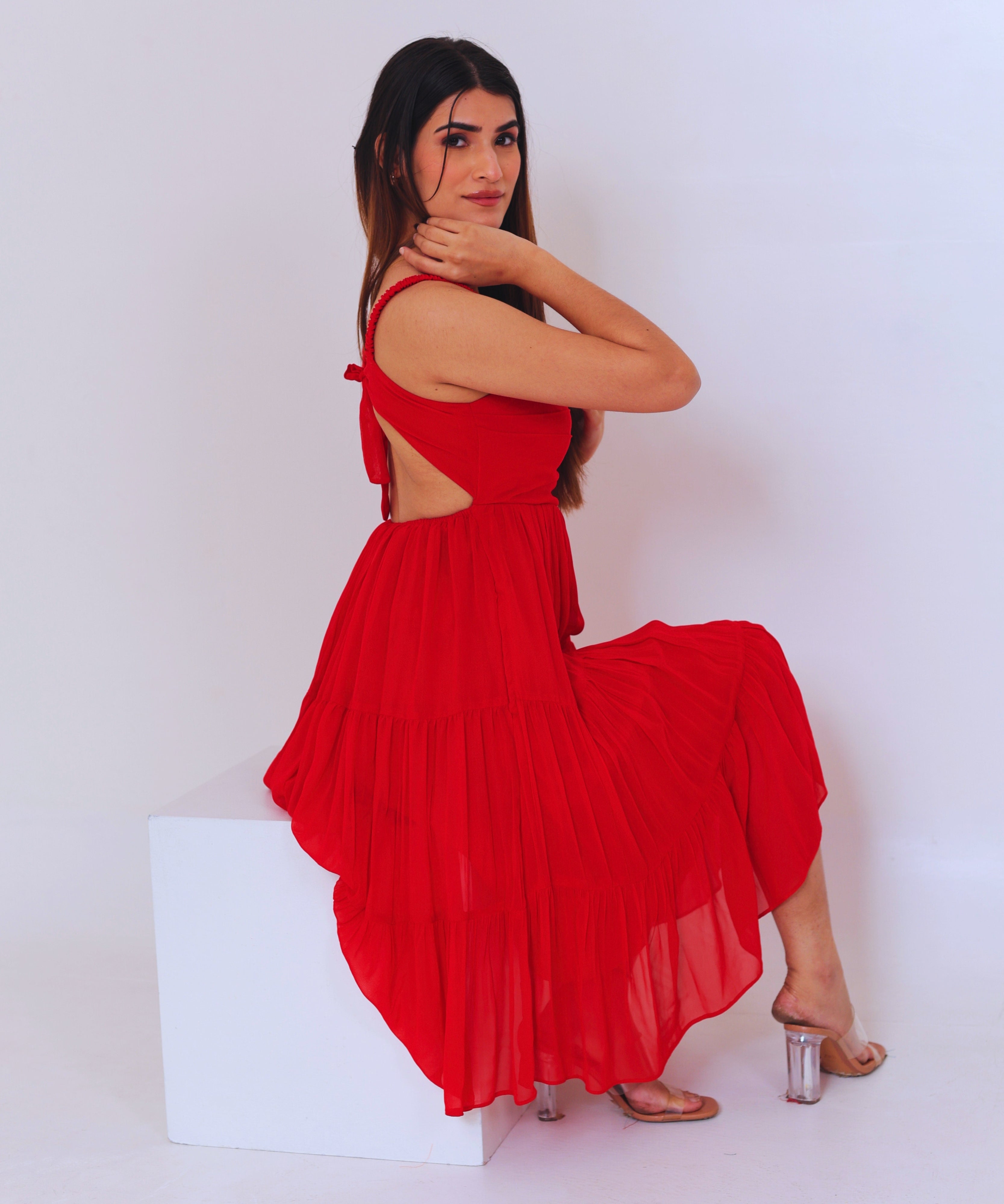 Littile Red Short Dress