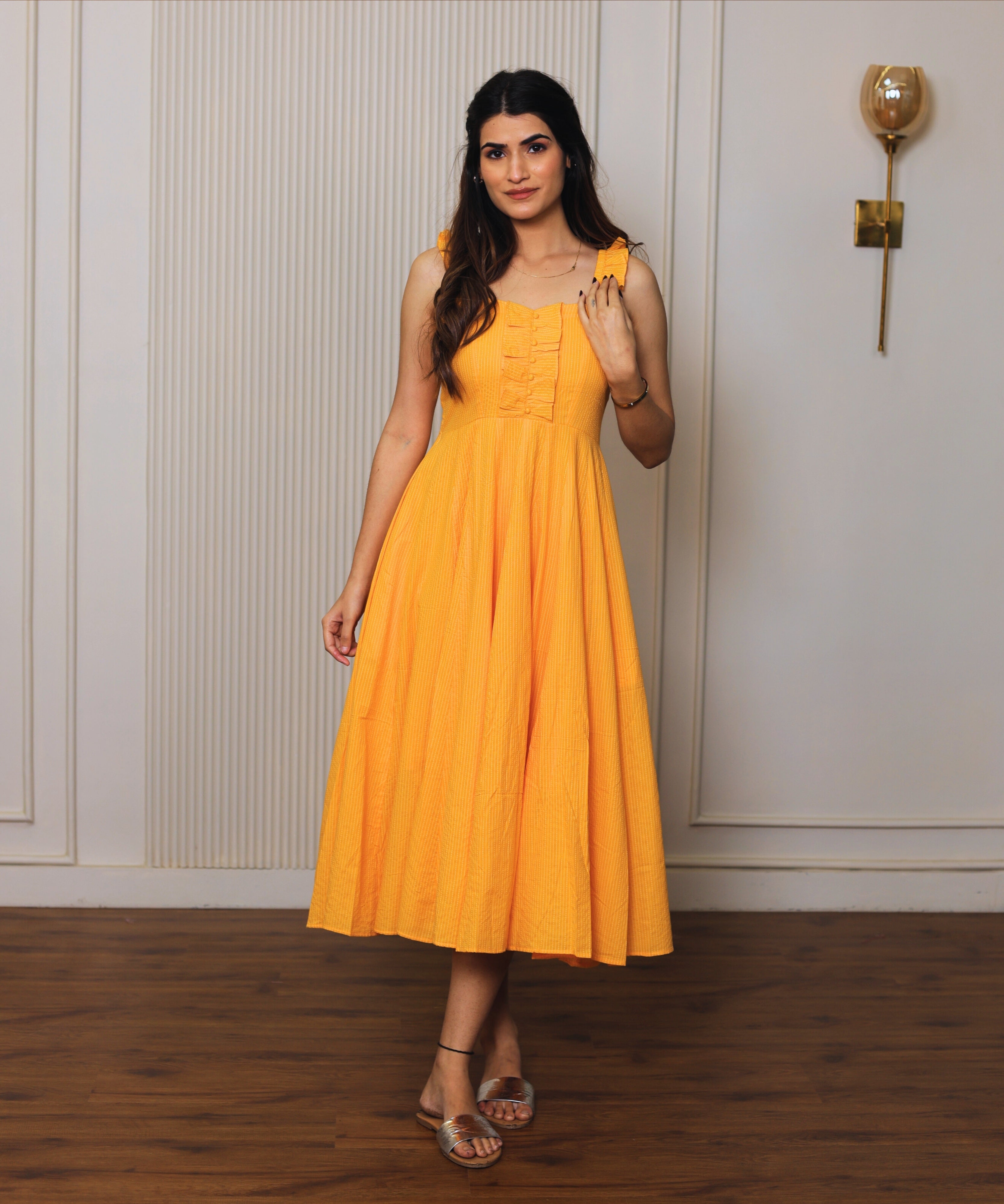 Swoon In Yellow Dress