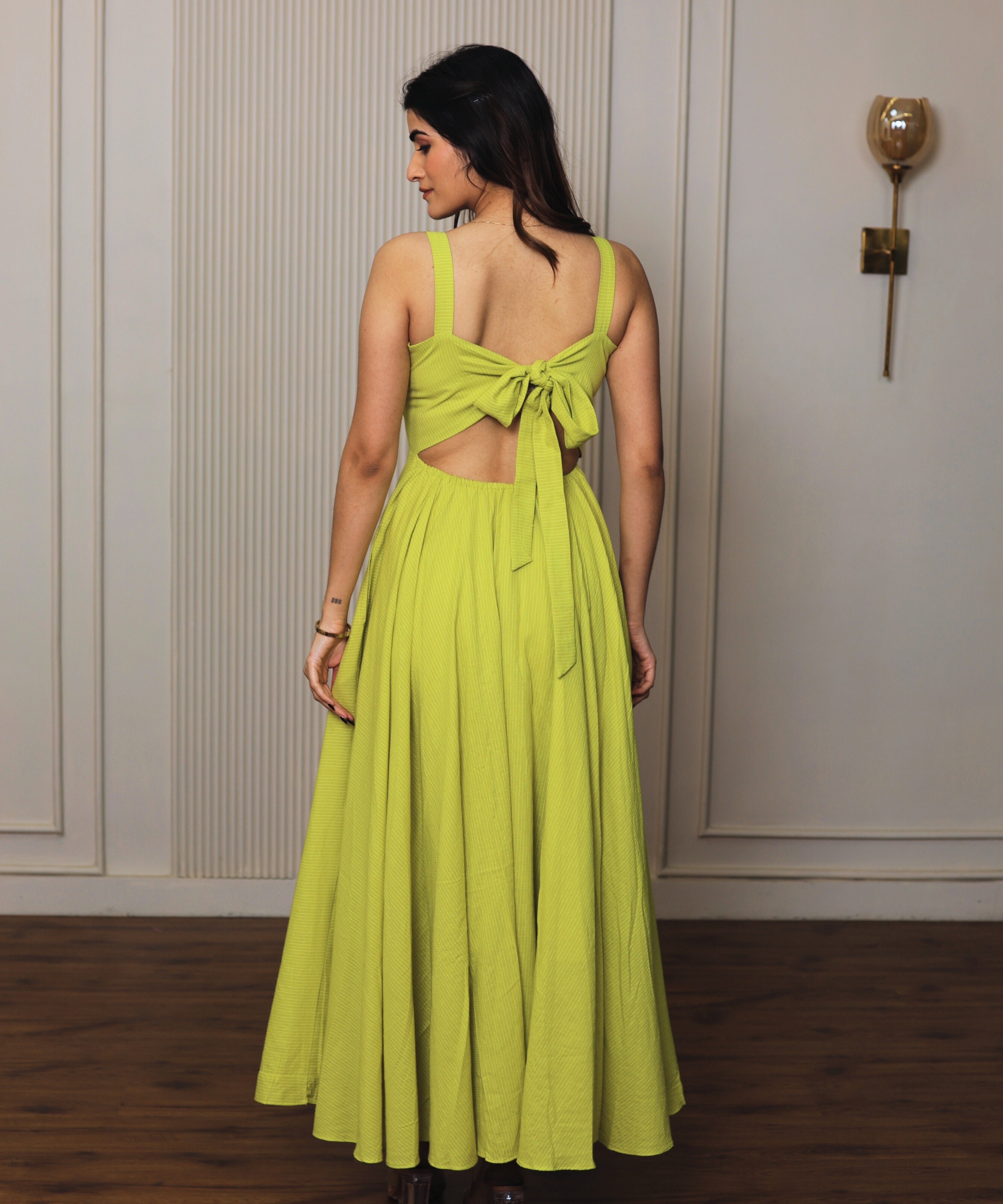 Ethereal Lime Gown