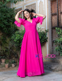 Pink Gulabi Long Dress