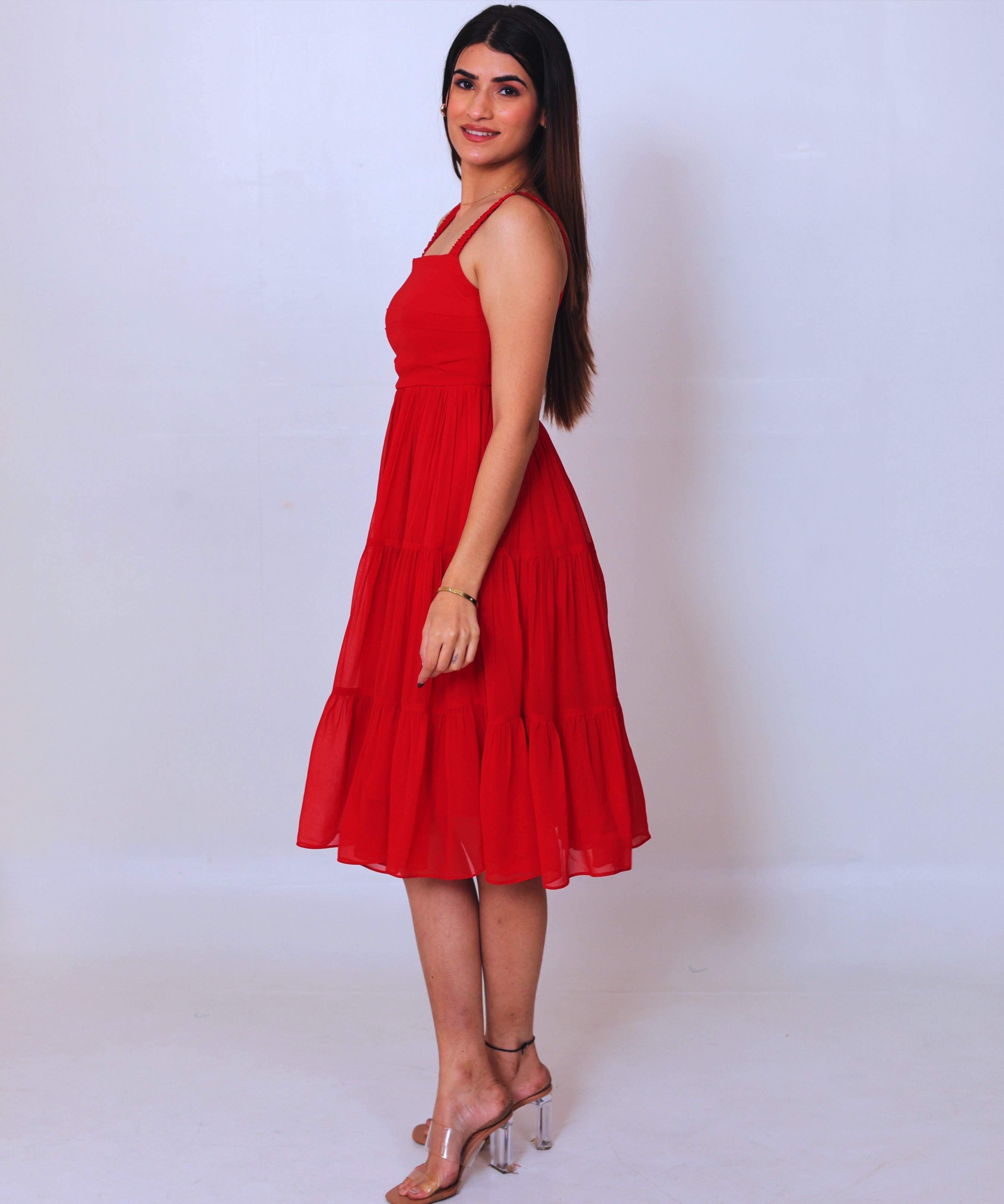 Littile Red Short Dress