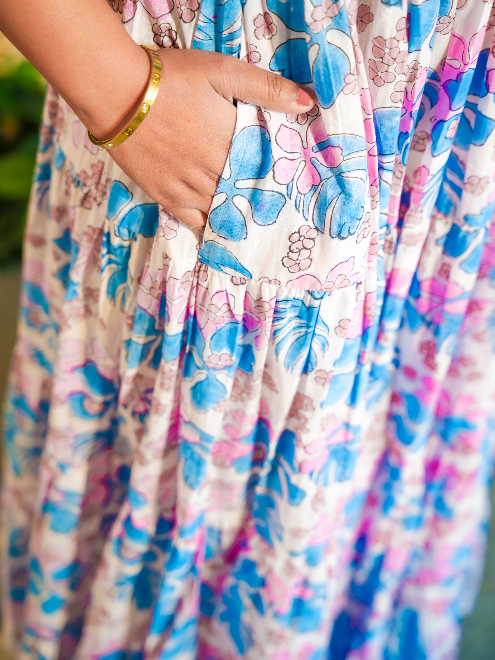 Heer Blue Long Dress