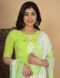 Heer Lemon Embroidery Anarkali Suit Sets