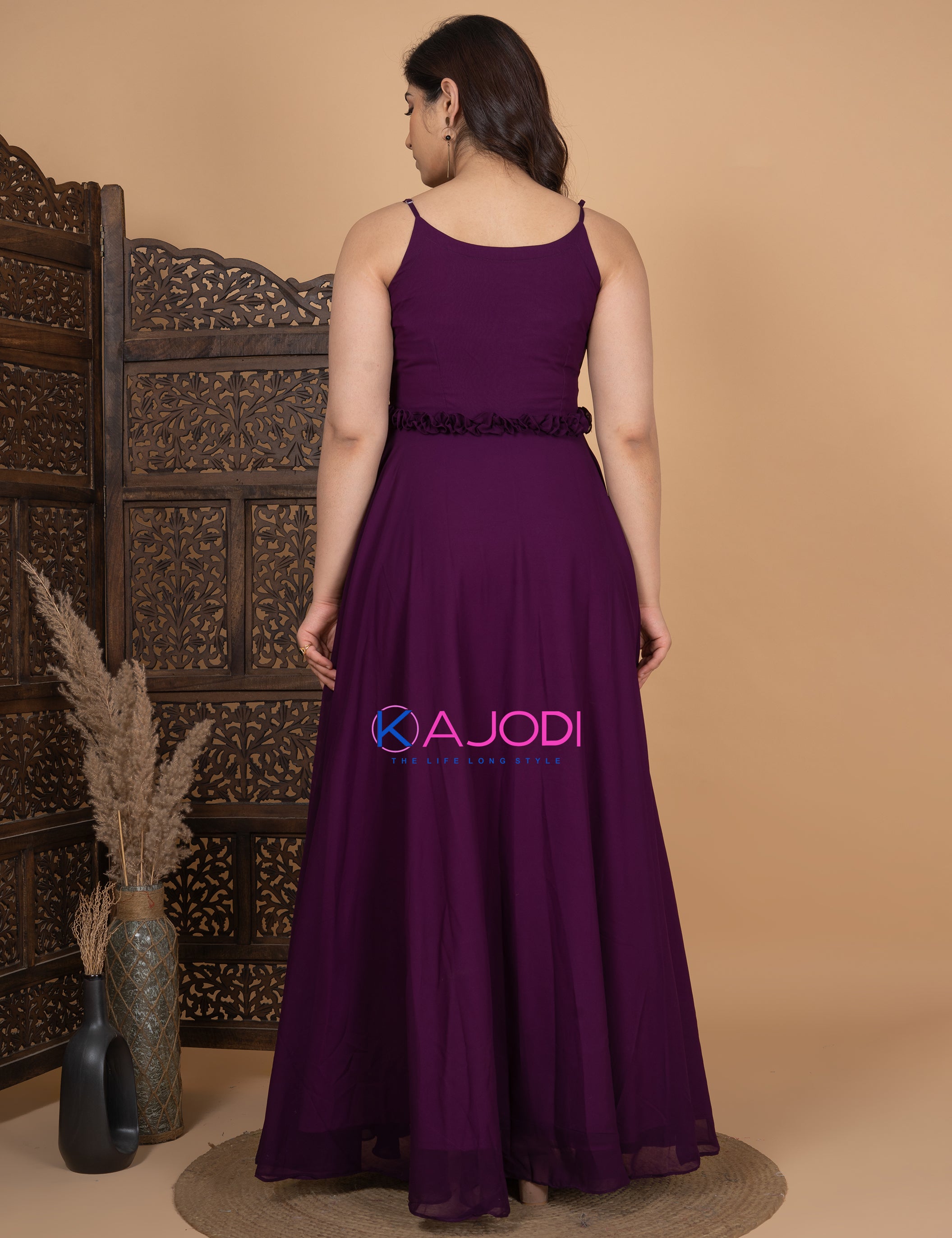 Elegant Off Shoulder Purple Lace Long Prom Dresses with High Slit, Lil —  Bridelily
