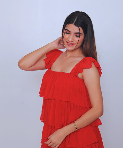 Valee Red Dress