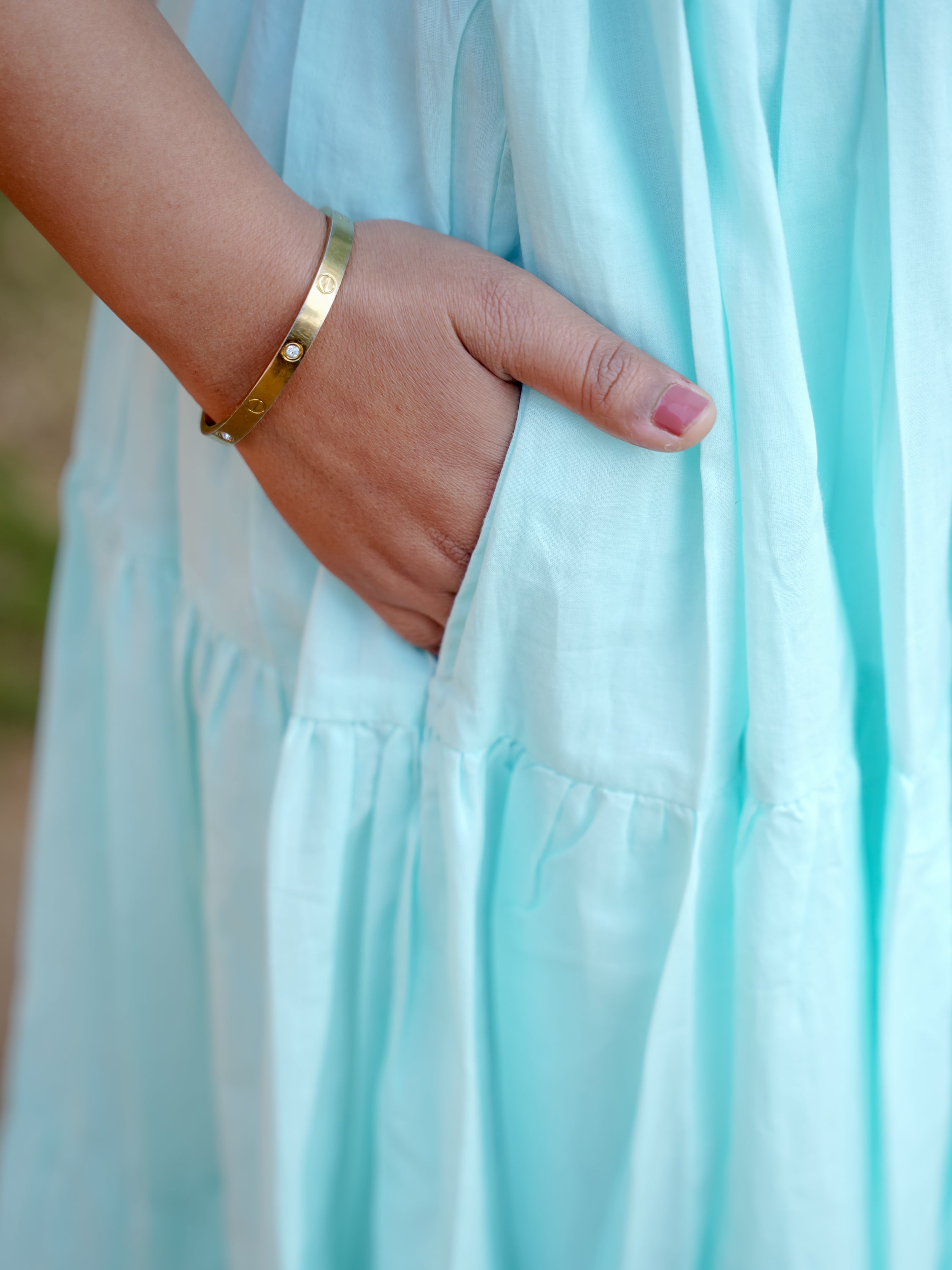 Mansi Cotton Midi Dress