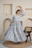 Fardeen Cotton Long Tier Dress