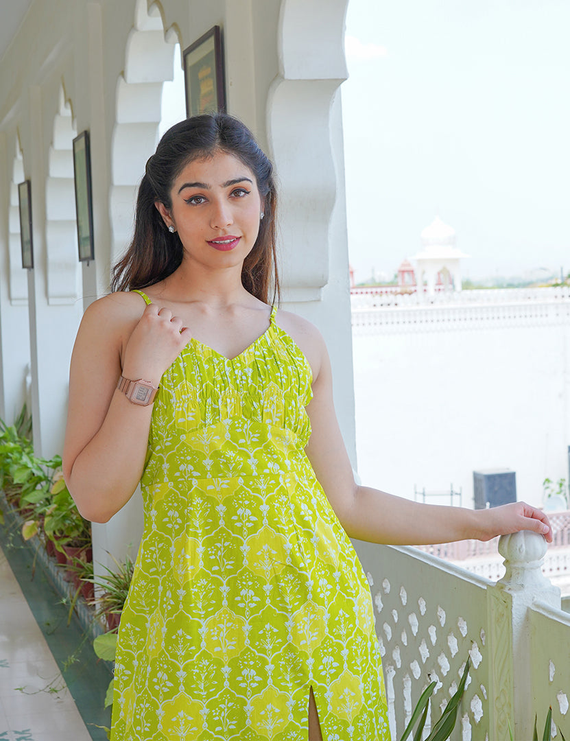 Neon Cocktail Dress
